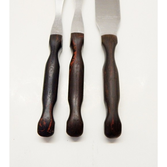 Cutco 3 Piece Kitchen Utensil Set Forks Spatula Wall Rack 1026, 1027, 1028 USA - Picture 9 of 12
